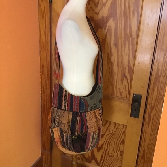 Grateful Dead NWT Orange Patchwork Purse - Picture 4 of 12